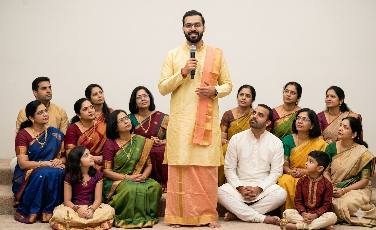 Community devotional background