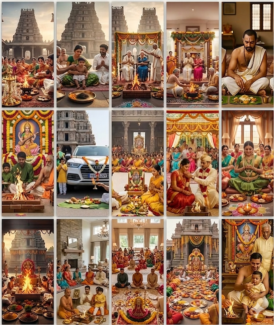 Sacred Hindu religious services